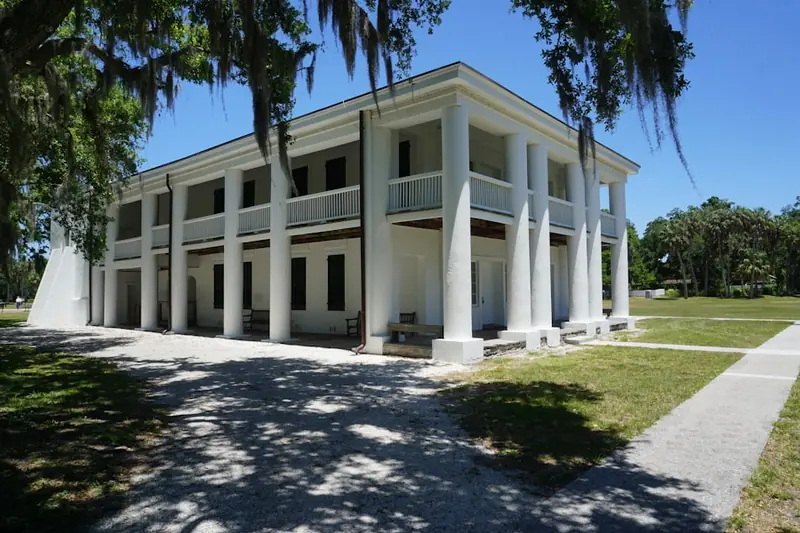 Historic antebellum home in the Deep South